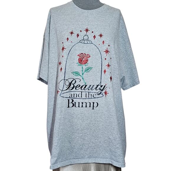 Beauty and the Bump Maternity Tee Size 2X - Picture 1 of 3
